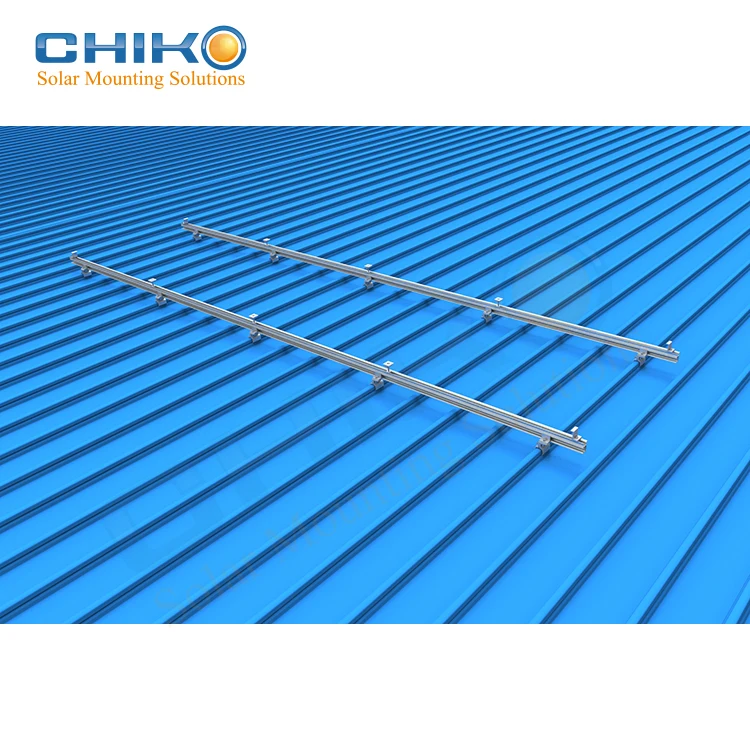 ISO Certification solar tin roof clamp for klip-lok tin roof home solar system