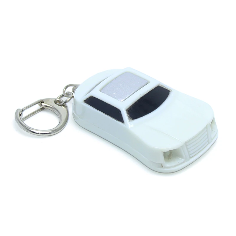 Car LED Light Torch Remote Sound Control Electronic Keyring Key Finder Locator Beep ABS Plastic Auto Whistle Keychain Car Finder