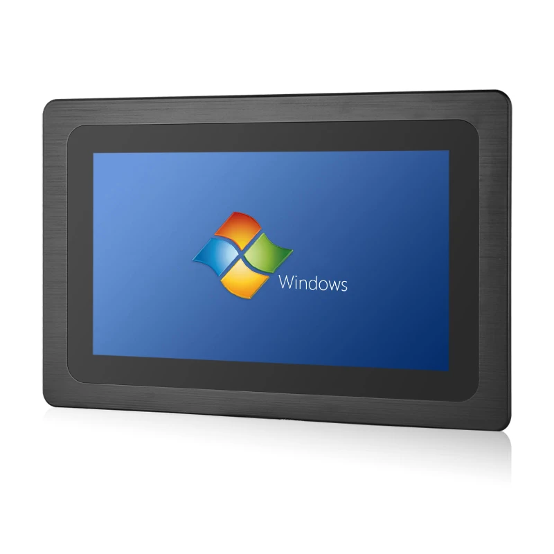 Touchthink embedded 11.6' customized high brightness anti-fog anti-uv protection near sea use industrial touch panel pc