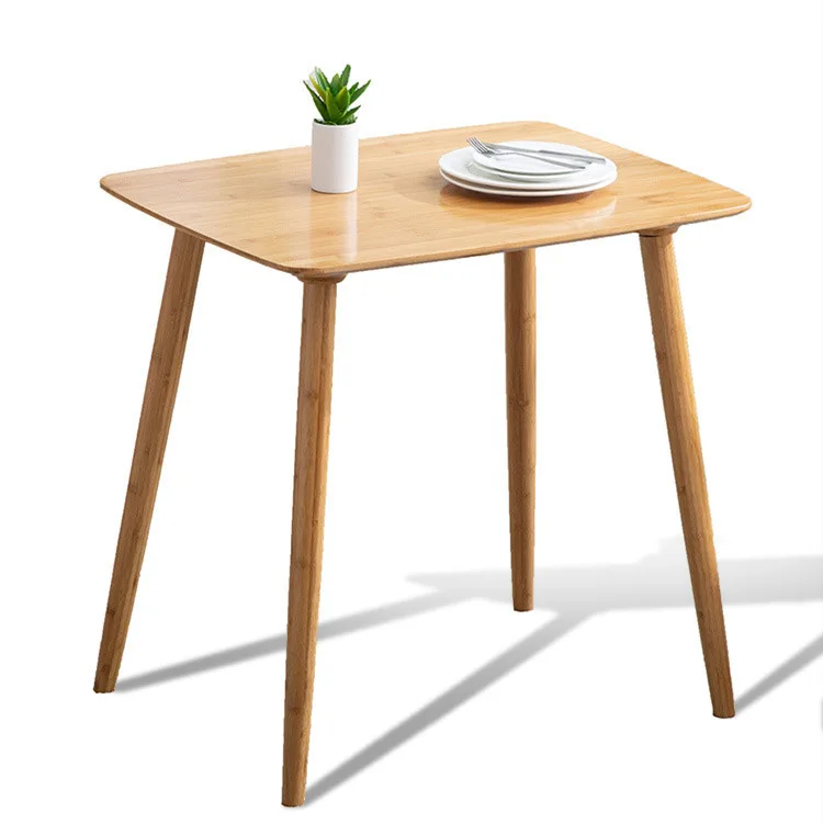 Custom Bamboo Sofa Side Table Coffee Table Cube Side Table