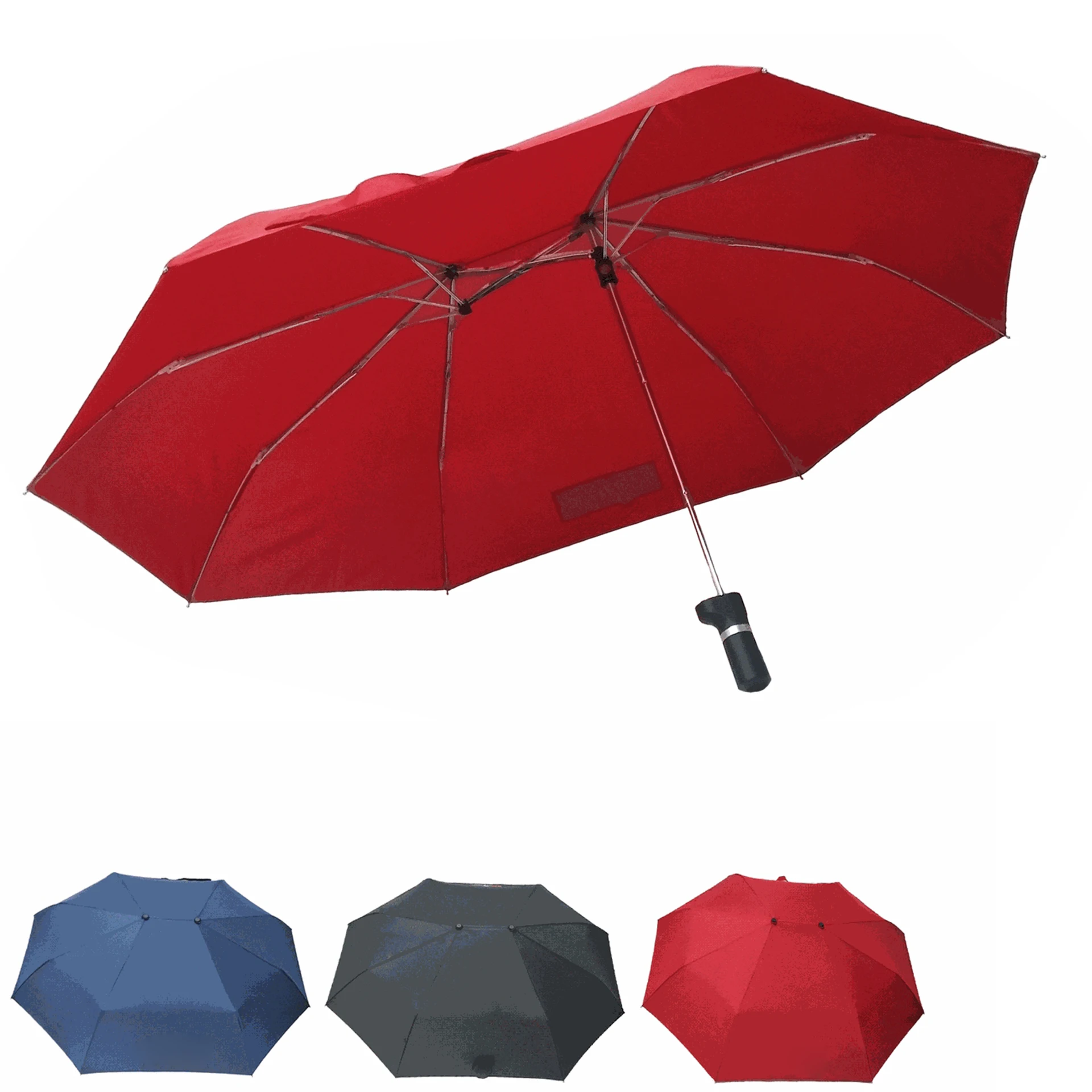 Manual open 8 bones aluminum light weight fiberglass end ribs windproof bike special shape umbrella