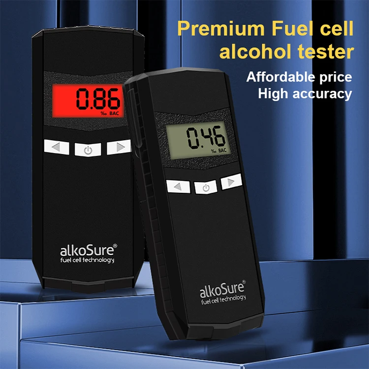 High Performance Digital Alcohol Detector Advanced Flow Check Alcohol Breathalyzer