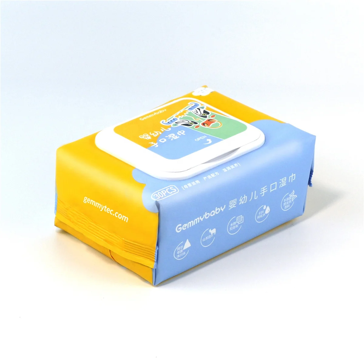 Non-Woven Hand Mouth Cleaning custom Baby Wet Wipes wet wipe