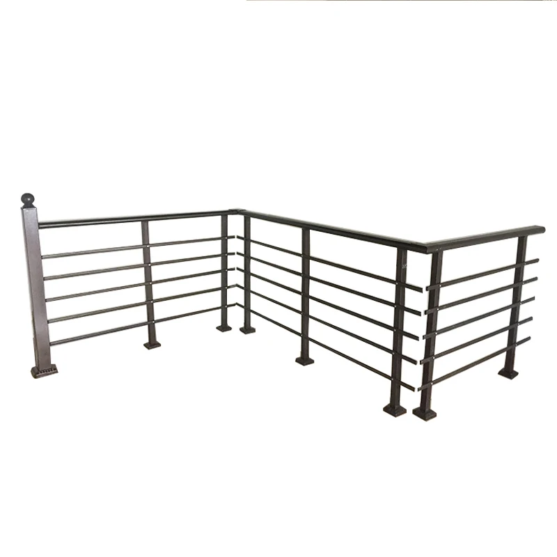 Zinc steel staircase handrail, modern, simple, light luxury style, home decoration, modern railing for outdoor balcony