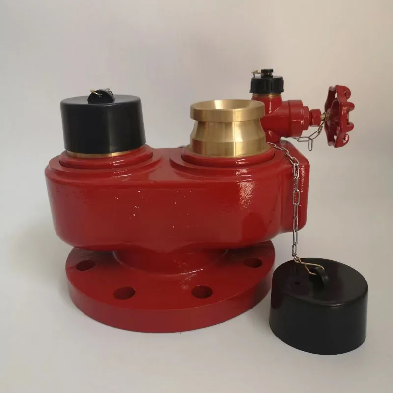 CA Fire 4-Way Dry Riser Breeching Inlet Complete Set