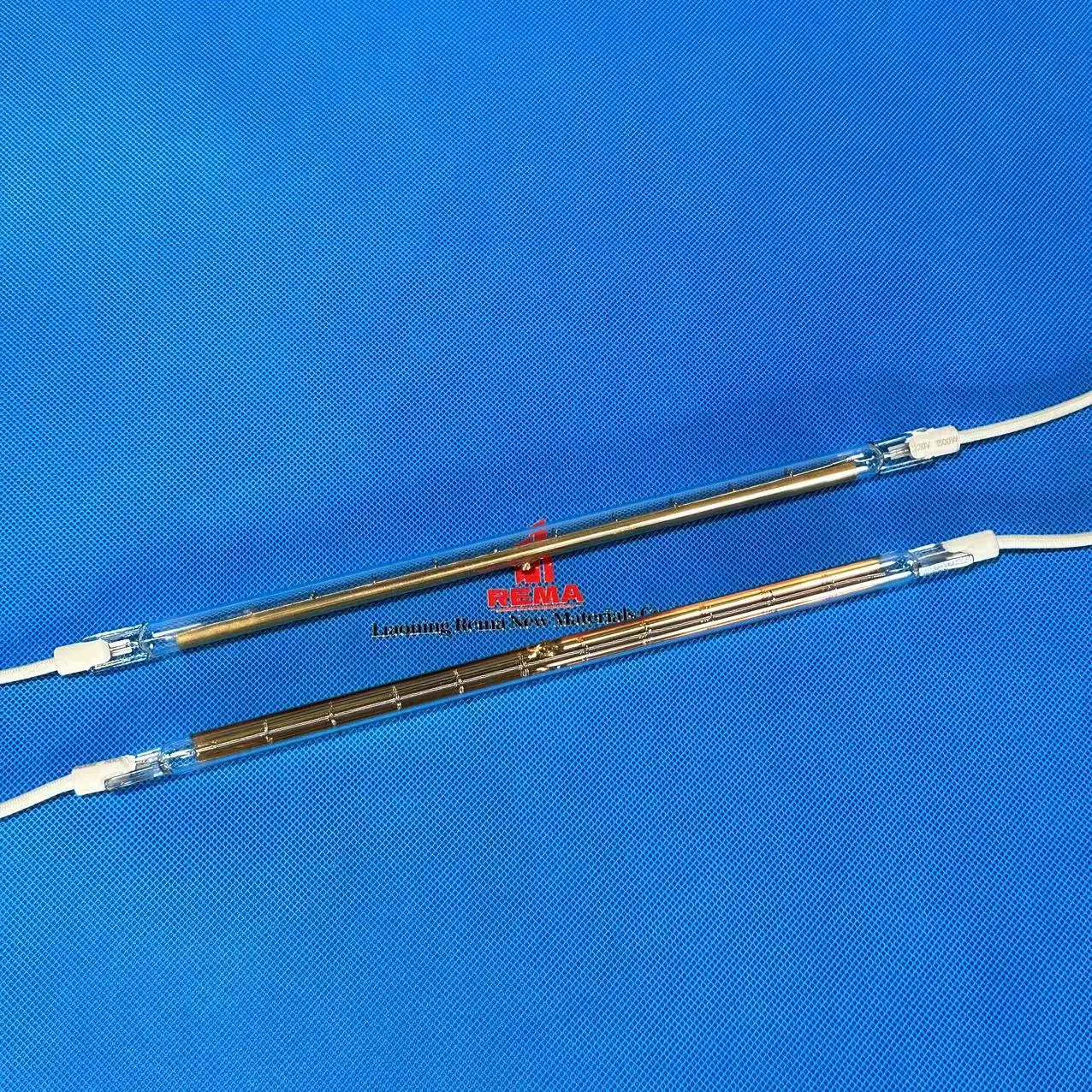 REMA High quality Infrared 1500W lamp gold Coated single near Infrared heating lamp IR light