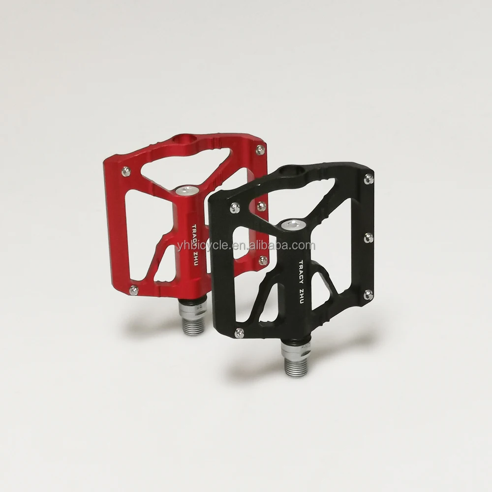 CNC Aluminium Alloy Bicycle Pedals DU Bearing MTB Pedals Non-slip Bike Parts