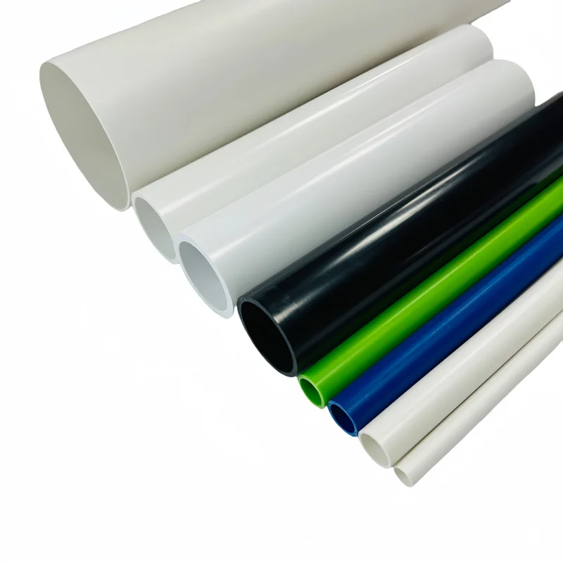Customized Wholesale Customized Tubing pvc pipe PC Tubes Plastic Pipes fittings For Building material Pipeline engineering