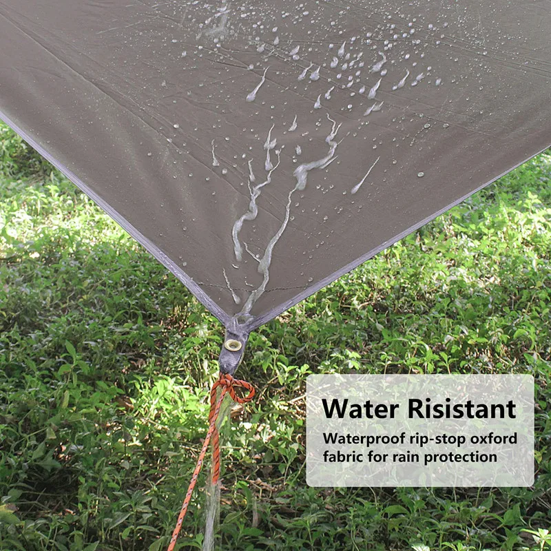 portable lightweight waterproof camping rain ground cover tarp