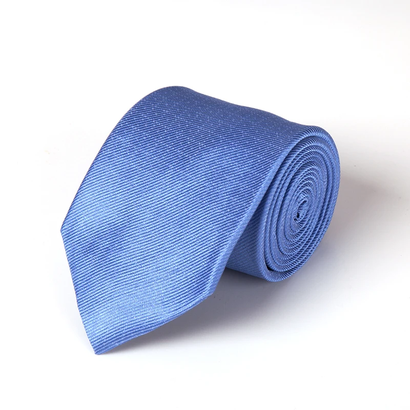 Black Jacquard Silk Tie Manufacturer Custom Woven Necktie for Men