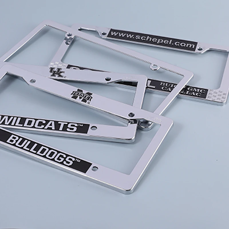 Custom License Plate Frames Wholesale Custom 3d Metal Plate License Frame