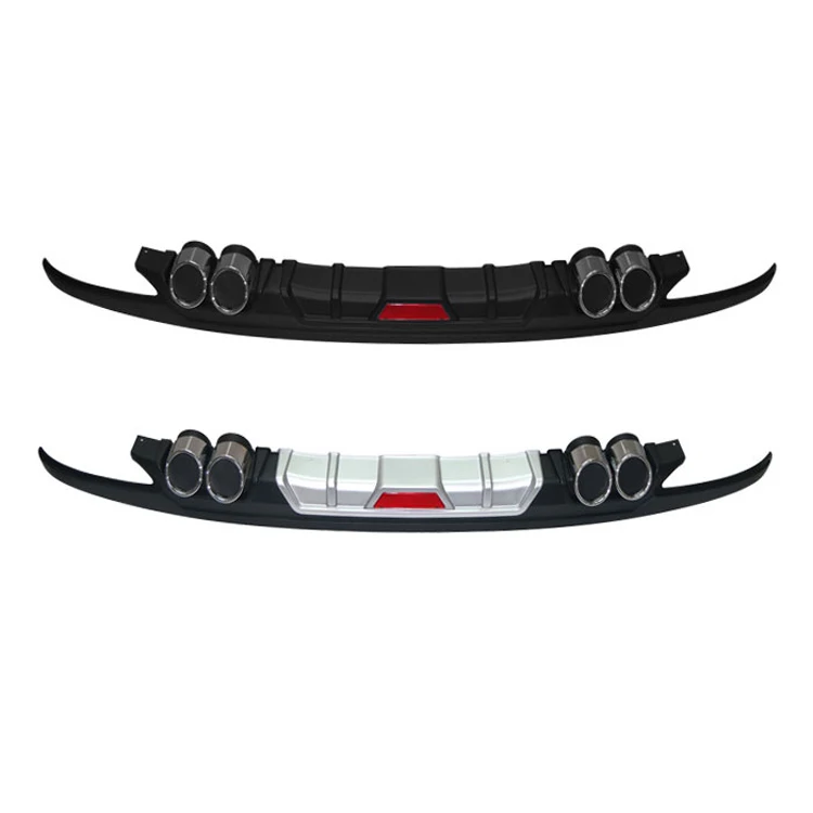 Универсальный Заводской Дизайн Запасные части для автомобиля ABS пластиковый задний диффузор задний бампер губа автомобильные спойлеры