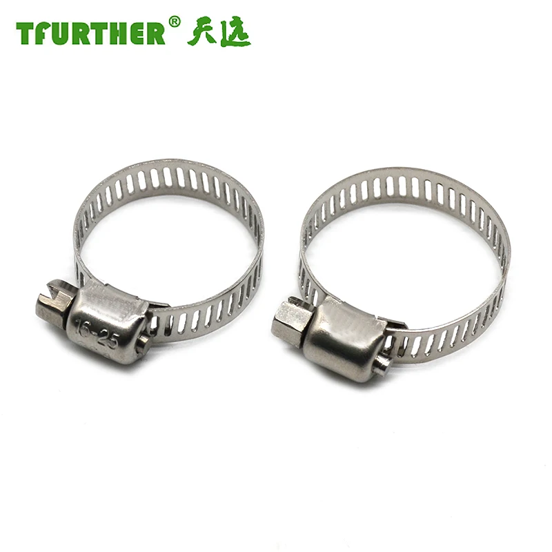 CE Approved high performance American clamp Stainless steel hose clamps in various sizes