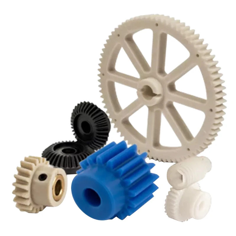 WEITE WEITE Machining Custom CNC Injection Plastic POM Gear Nylon Spur Ring Gear Small Plastic Gear