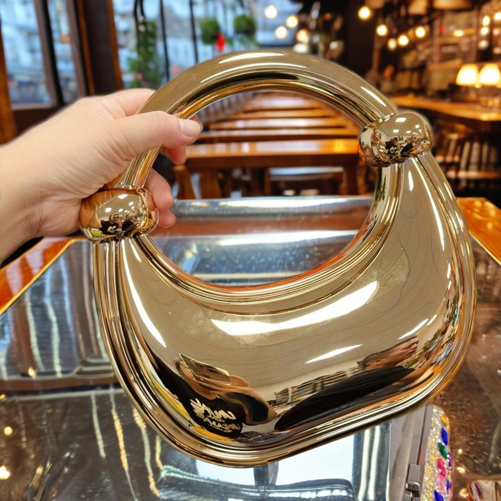 Acrylic Solid Color Casual Crossbody Handbag Versatile Waterproof Design with Candy Pattern