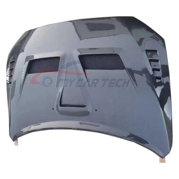 Carbon Fiber Engine Hood Bonnet for Mitsubishi Lancer EX 2007-2015