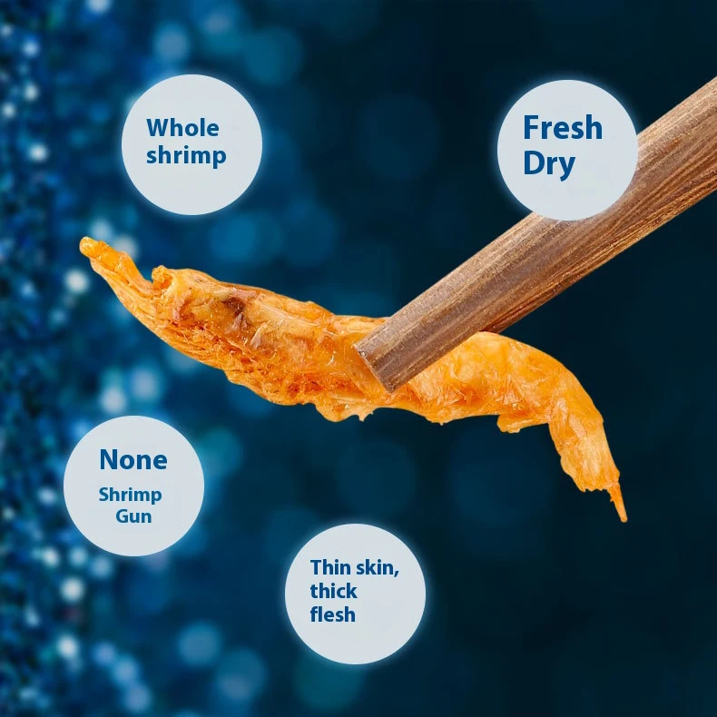 Freeze-Dried Antarctic Shrimp Cat Snacks Natural Krill Rich In Calcium Low  Fat Salt-Free Cat Food