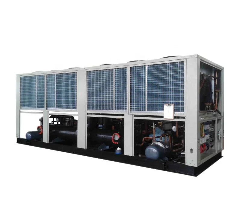 Newest Design Intergrated Industrial Air cooled Screw Water Chiller hvac system for pharmaceuticals