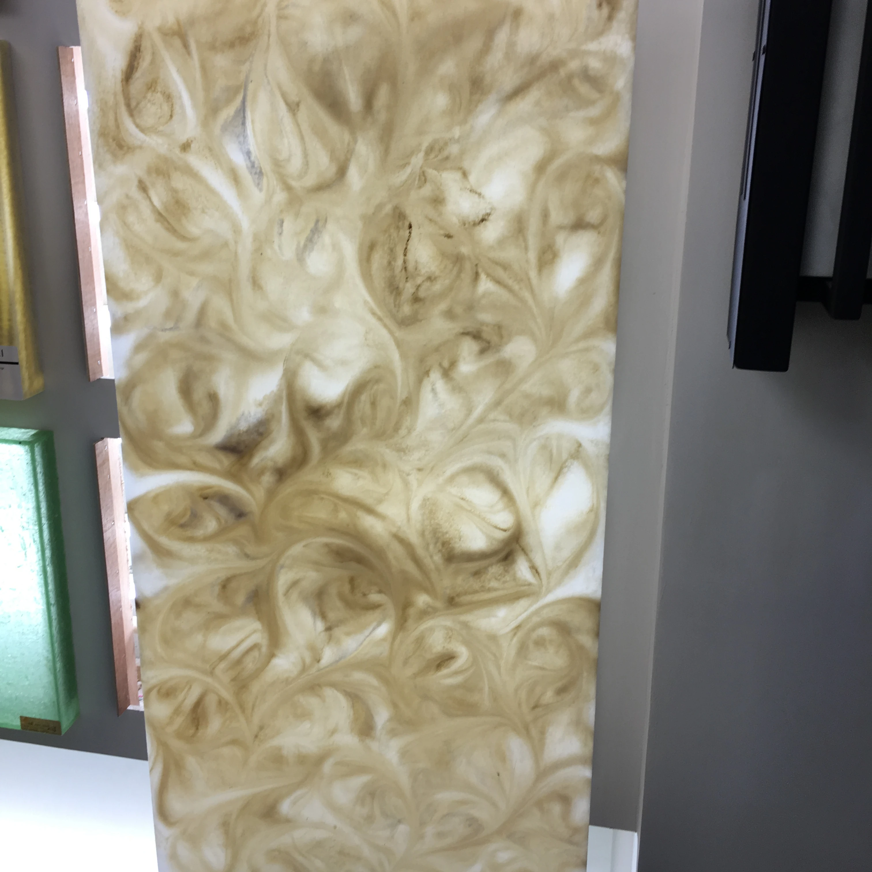 Высококачественная Водонепроницаемая полупрозрачная доска из смолы клубный журнальный столик с подсветкой оникс панель