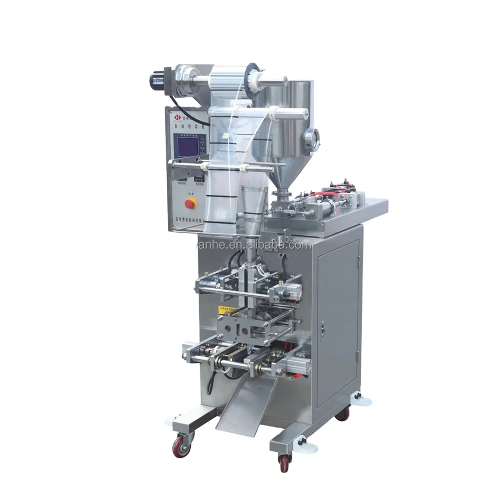 Automatic honey Tomato paste sachet pouch packing machine/shampoo sachet packing machine