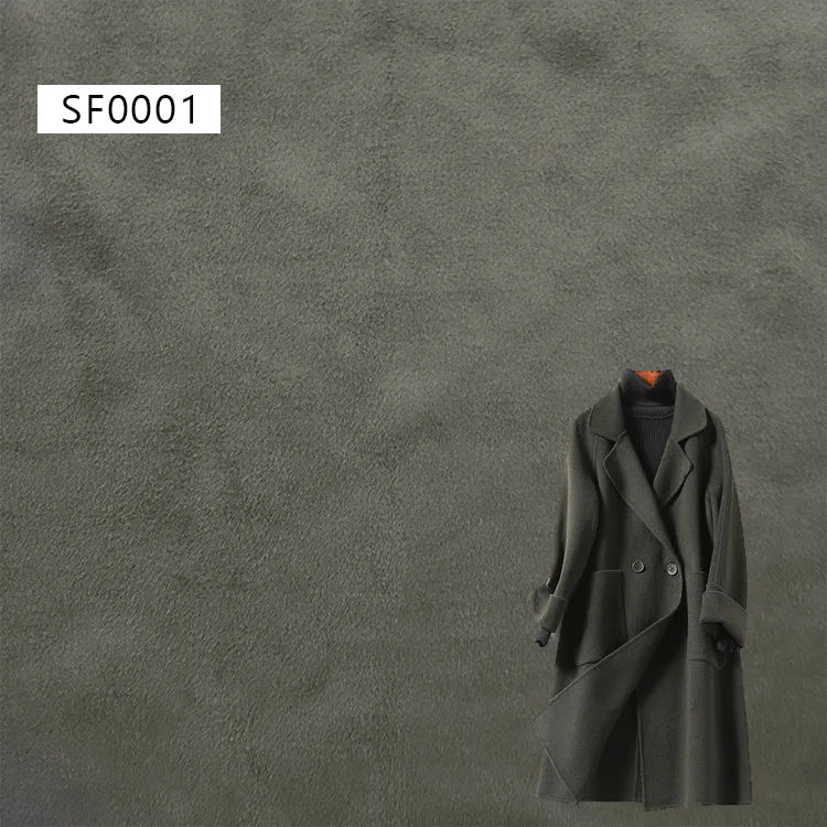 Горячая Распродажа, Полиэтиленовая спандекс, матовая искусственная замша, композитная ткань для одежды для курток