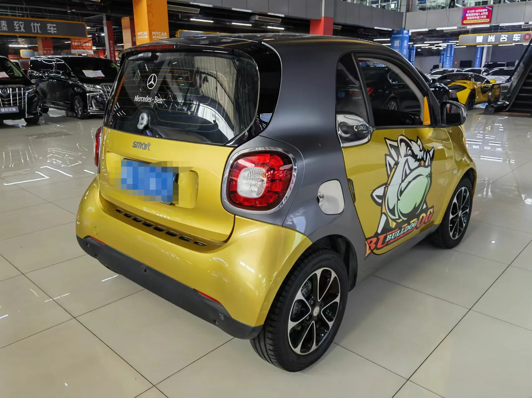 Smart fortwo 2015 модель 1.0L Eur 5 2-местный Подержанный автомобиль