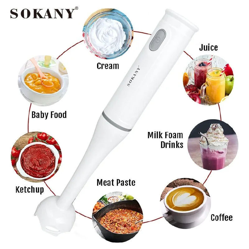 Electric Kitchen Mixer New Portable powerful mini hand fruit mixer stick blender