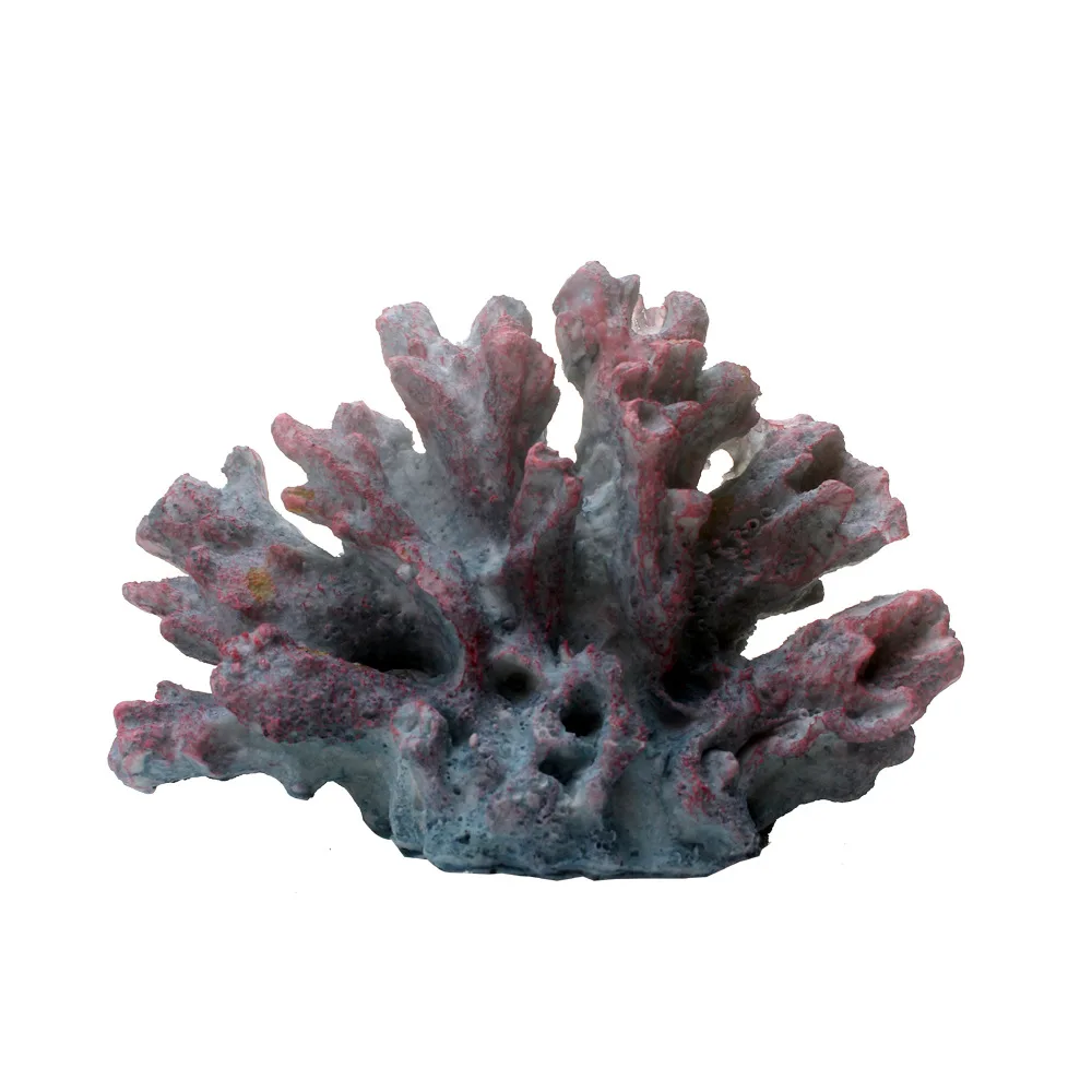 Mediterranean simulation resin coral jewelry desk and home accessories fish tank coral simulation underwater plant crafts coral