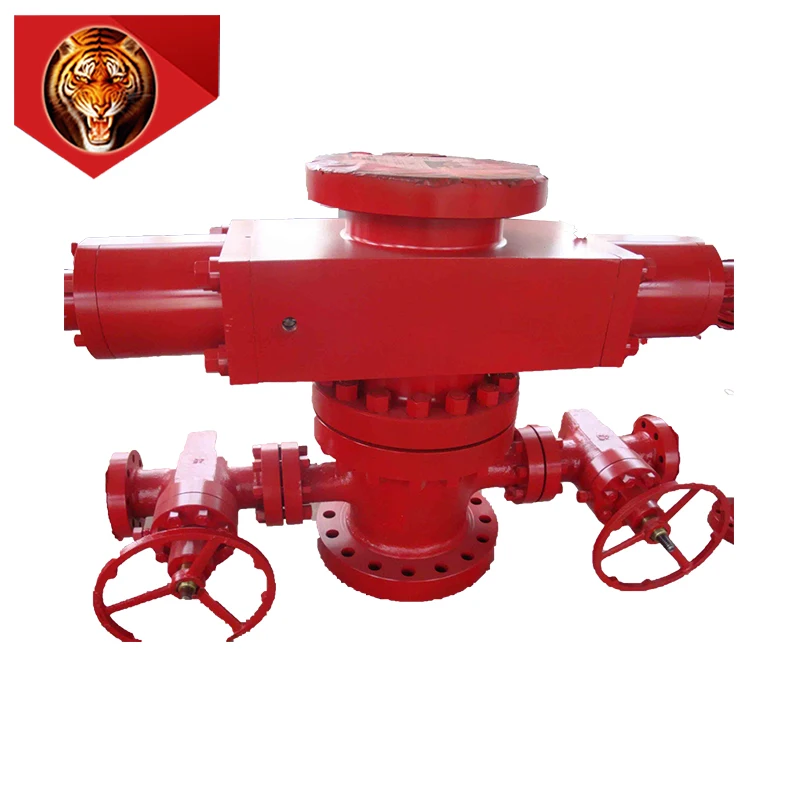 Tigerrig API 16A cameron shaffer type single ram bop shear ram well blowout preventer ram preventer for oilfield well drilling