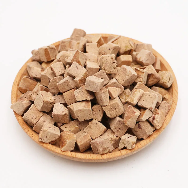 Hot selling natural healthy freeze dried duck liver pet snacks cat and dog food