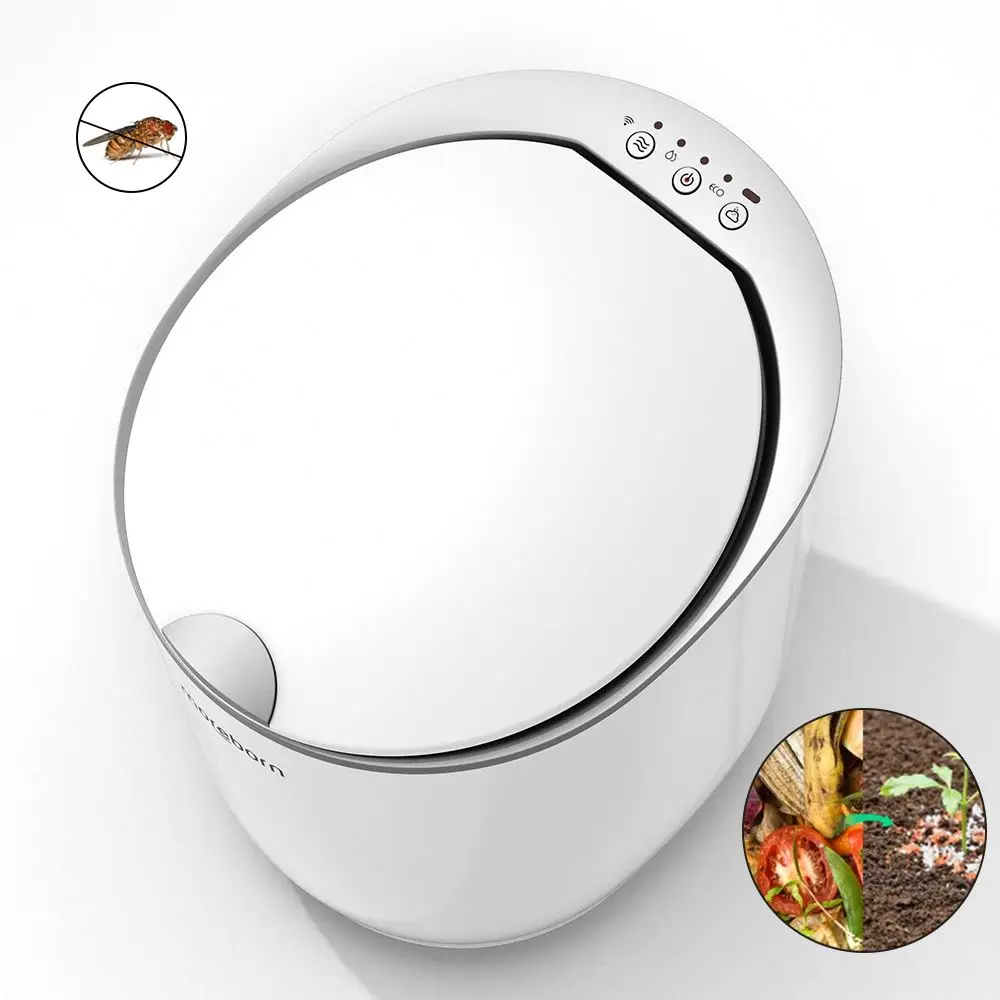 Kitchen food waste decomposer or household kitchen waste disposer for garden use