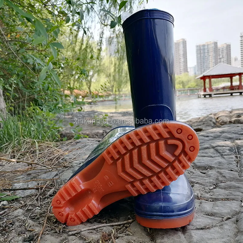  Новые водонепроницаемые мужские сапоги из ПВХ для обуви
