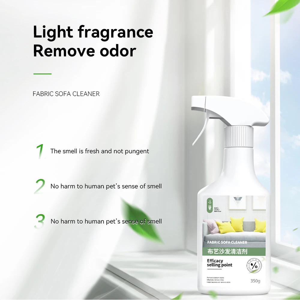 Eco-frendly эффективный очиститель для дивана спрей очистки жидкой ткани ковер занавес