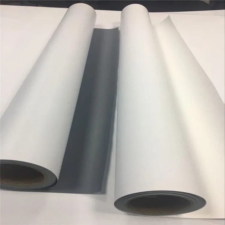 Original Brand New Matte Pvc Stand Pull Banner Material Eco-solvent White Back Roll Up Film