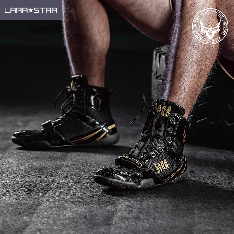 LS0014 Manufacture boxing shoes  Fashion  mma shoe gym Shoes for boxing sports