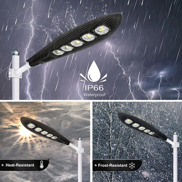 New Product Led Lamp Ip66 Waterproof Outdoor Cob 30w 50w 100w 150w 200w 250w Ac Led Road Lights