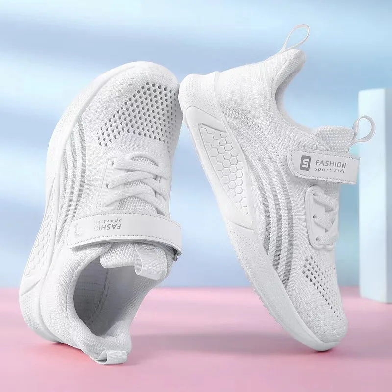 2022 Spring Light Weight Mesh Vamp Shoes Casual Sneakers Shoes For Girls