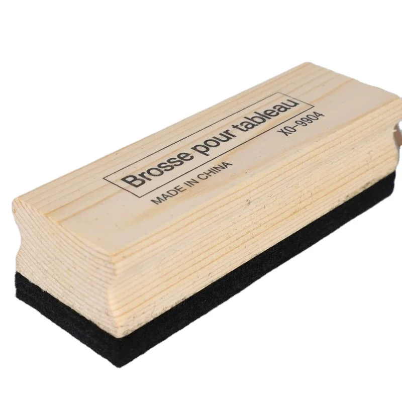 Ластик для доски с деревянной ручкой из шерсти и войлока OEM на