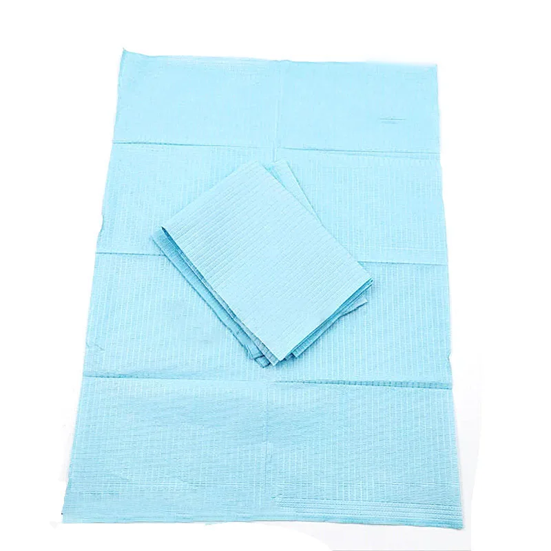 
dental consumables Medical Waterproof Disposable Dental Bibs 