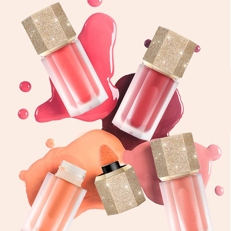 2023 Private label make up bb blush liquid blush cosmetic liquid blush