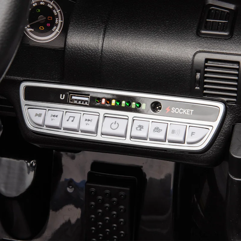 kids cars electric ride on 12v with remote control 4X4 off road police car toy for kids to drive