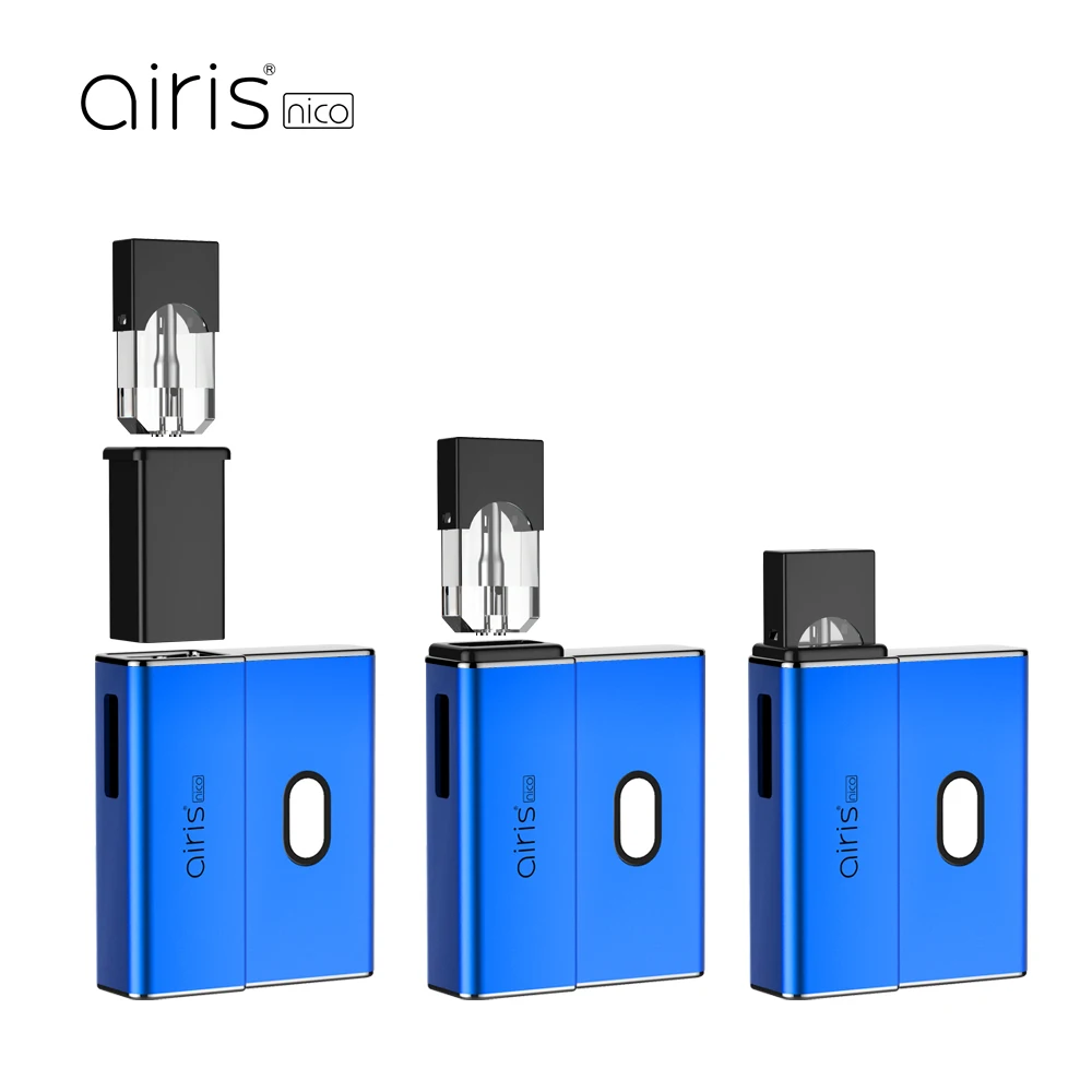 
DHL Shipping Airis Nico Vape Mod Kit Battery Refillable and Pod Adapter Vape Pod Kit 