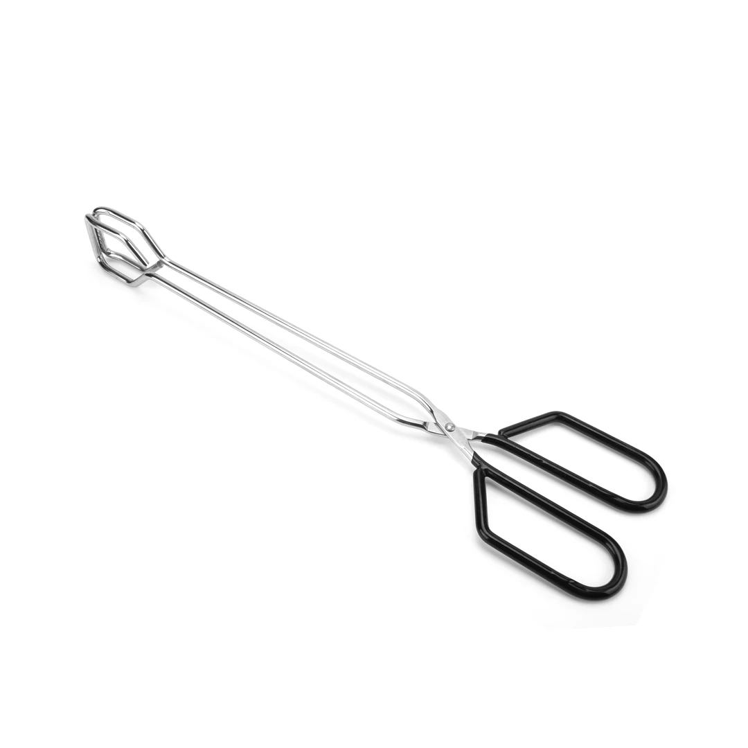 15 Inch 16 Inch Stainless Steel Kitchen Tongs Scissor Wire Cooking Tongs For BBQ Baking Bread Food Barbecue
