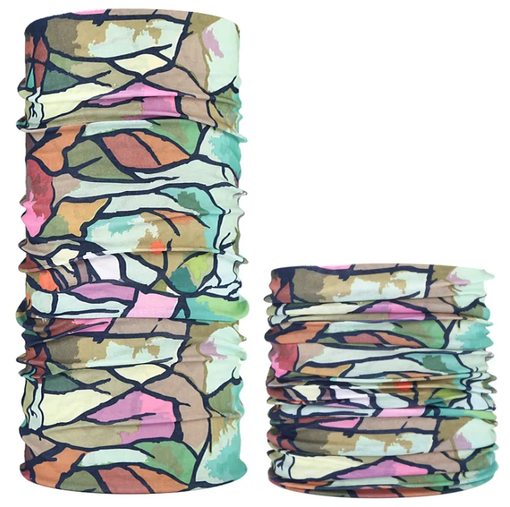 Wholesale Solid Bandana Buffs Neck tube Headband Cycling Balaclava Mask Magic Scarf Multifunctional Outdoor seamless Headwear