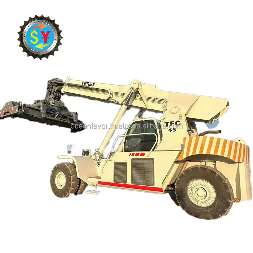 USA madeTerex 45ton reach stacker in Shanghai port crane lifting machine Terex TFC45 container and port machine TFC 45H