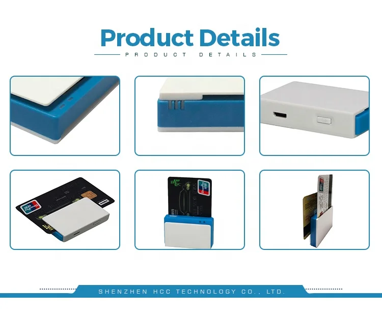  OEM контактная IC ID карты Track1/2 беспроводной блок развертки кредитной USB магнитное устройство для Debit Card Reader