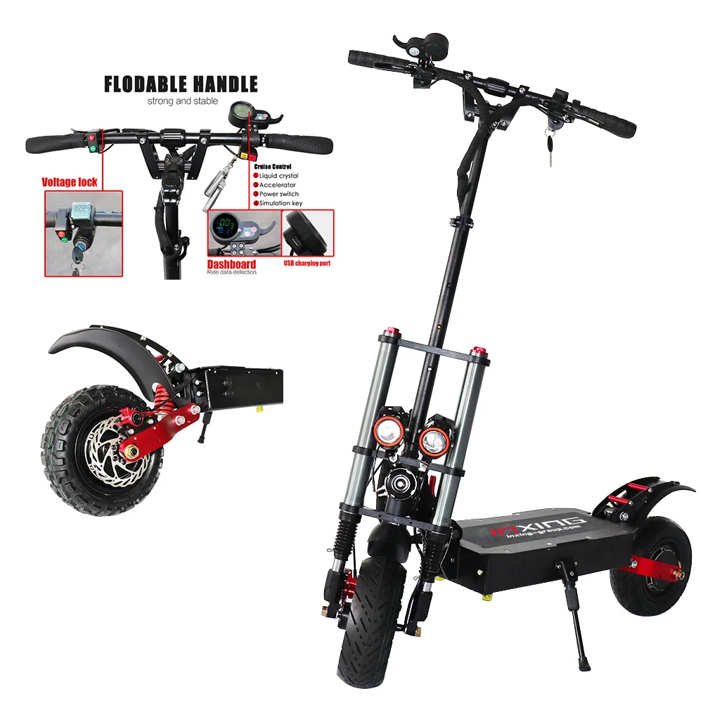 72v electric scooter LSY 5600W scooter tire 10 inch price tire 60V V7 Electric Scooter