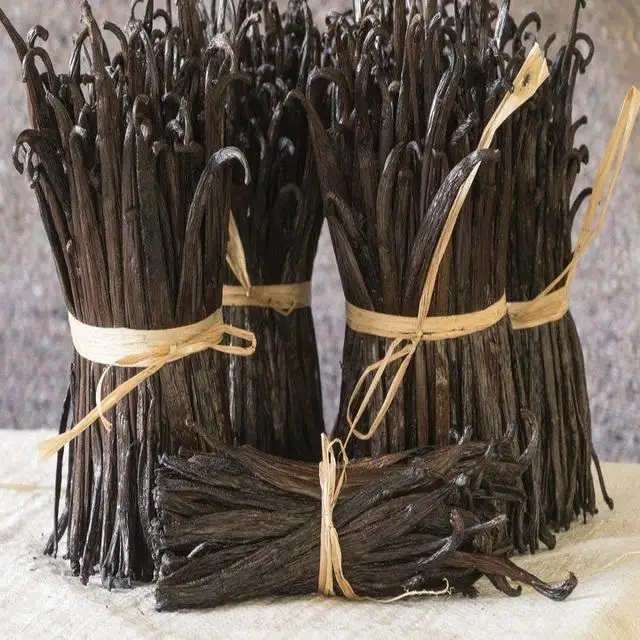 Vanilla Planifolia Beans Madagascar Style Packaging Color Vanilla Planifolia Beans