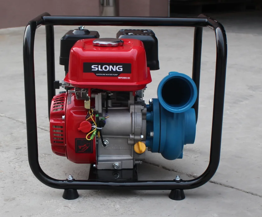 High pressure gasoline mini portable sand suction water pump for gold dredge