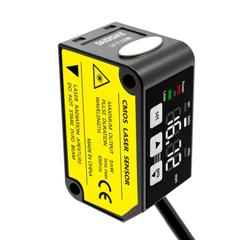 Automatic factory high precision ranging sensor range digital display laser displacement sensor